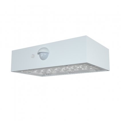 LED solární svítidlo Brick - bílé 350lm