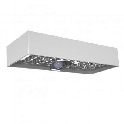 LED solární svítidlo Brick - bílé 900lm