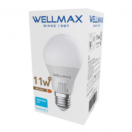 LED žárovka Wellmax E27 11W neutrální bílá