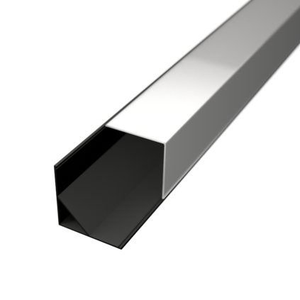 LED lišta R1 ROHOVÁ černá