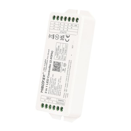 LED RGB / RGBW / RGB Dual White přijímač 3 in 1 20A - 2,4GHz (FUT037P+)