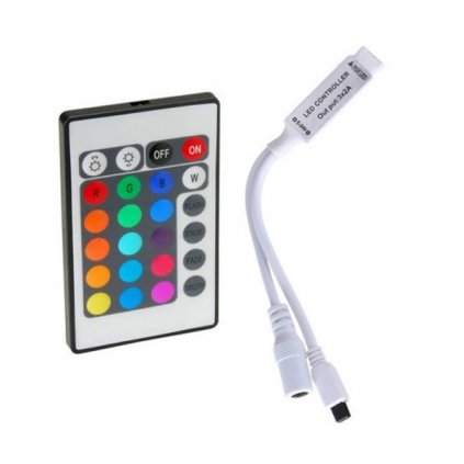 4648 led rgb ovladac 24 funkcii ir1