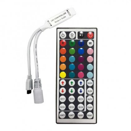 4651 led rgb ovladac 44 funkcii ir3