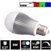 5209 led ziarovka 9w rgb cw rgb studena biela