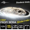 6823 profi led pasik 120led m smd1808 studena biela cri97 ip20 12v zaruka 5 rokov