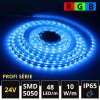 5m PROFI LED pásek SMD5050 10W/m RGB 48LED/m IP65 24V