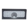 LED solární svítidlo Brick - černé 900lm