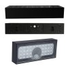 LED solární svítidlo Brick - černé 900lm