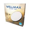 LED stropní lampa GLOW 24W Samsung LED černá - neutrální bílá