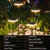 LED solární lampa čtverec - Efekt plovoucího světla