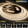PROFI LED pásek 120LED/m SMD2835 9,6W/m proud. driver neutrální bílá IP20 24V