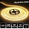 5443 5m led pasik 60led m smd5730 neutralna biela ip20 12v
