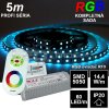 5911 5m profi led pasik smd5050 rgb 60led m ip20 24v rf9 kompletna sada