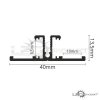 4810 3 led lista zadna