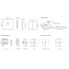 LED ovladač RF12 glass 2 okruhy
