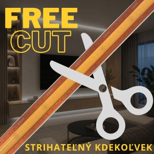LED pásy COB free-cut