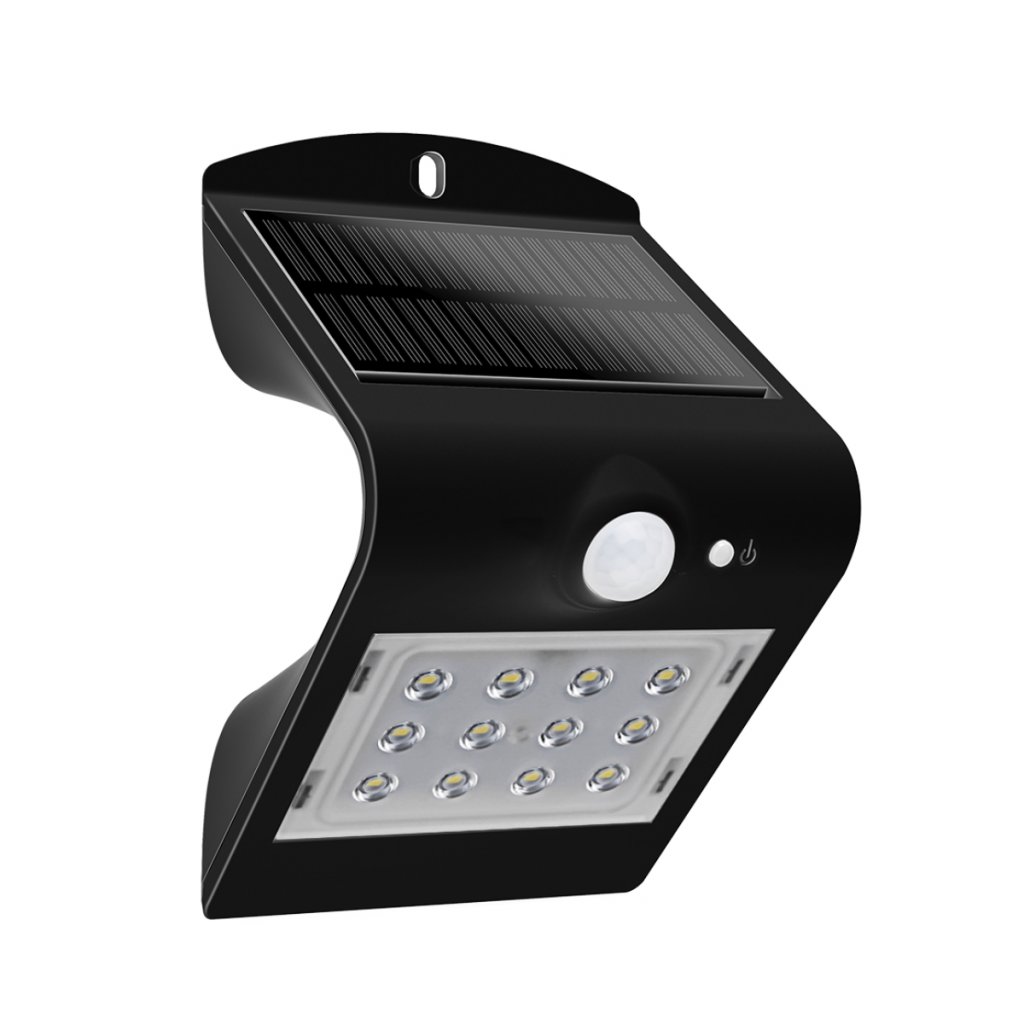 LED solárne svietidlo Wall 220Lm
