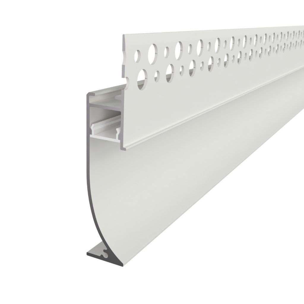 LED lišta soklová - Base glow biela