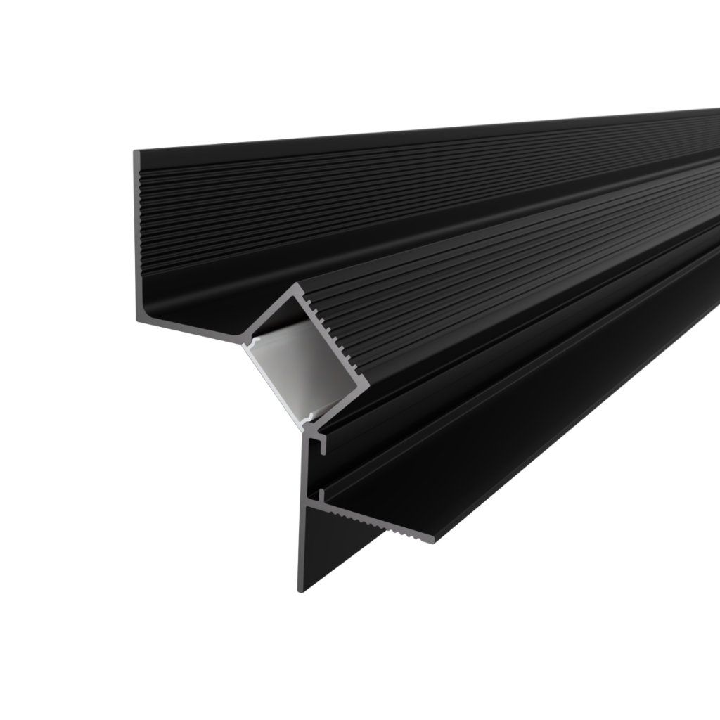 LED lišta WALL-GLOW 45 čierna