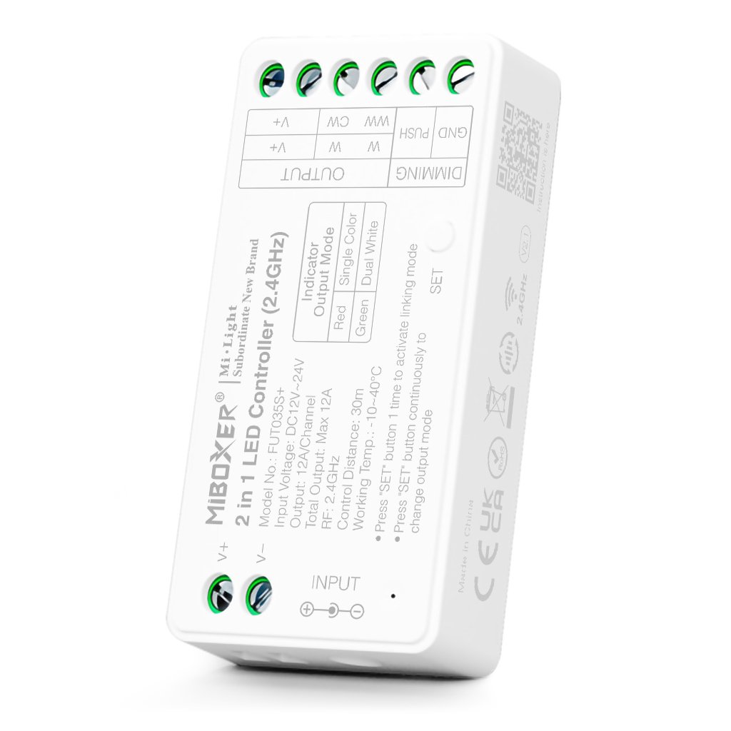 LED prijímač RF6 2 in 1 2,4GHz (FUT035S+)