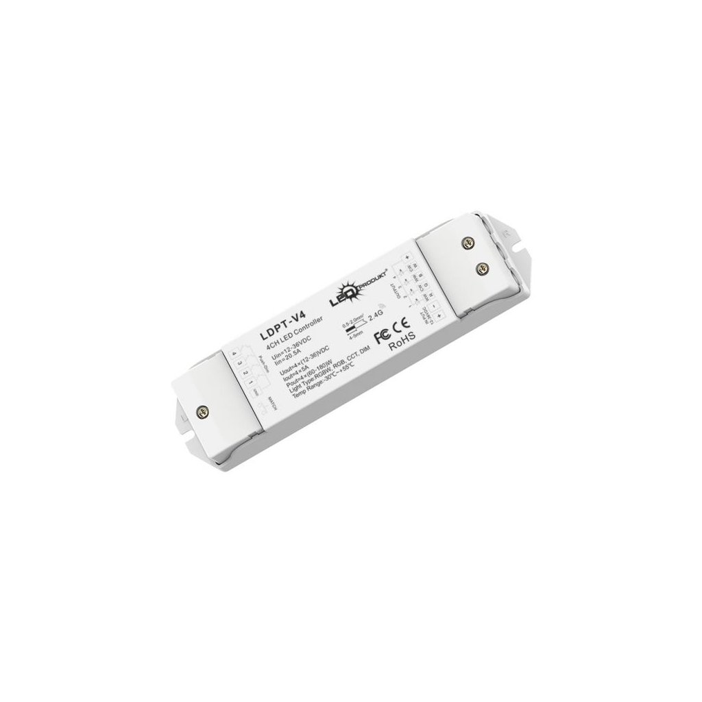 7453 led rgb rgb w dual white prijimac v4 rf 2 4ghz 20a