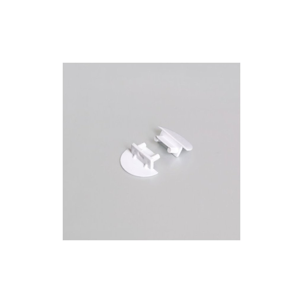 7624 koncovky pre led listu zapustenu begtin biele 2ks