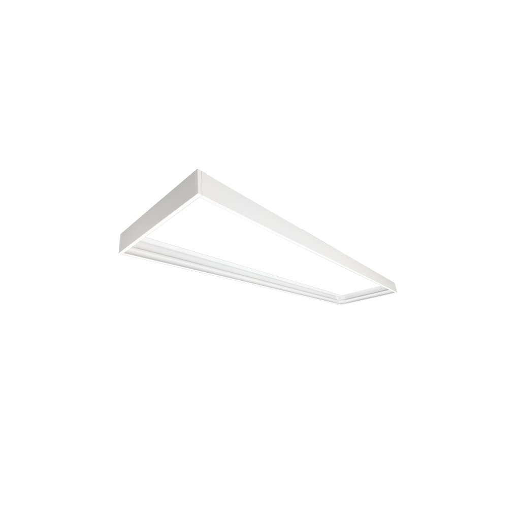 7693 ram na prisadenie led panelu 295x1195mm biely bezskrutkovy
