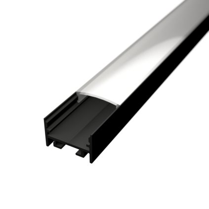 LED lišta povrchová S11 čierna