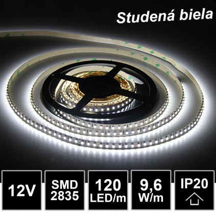 120LED 6000K IP20 led pasik