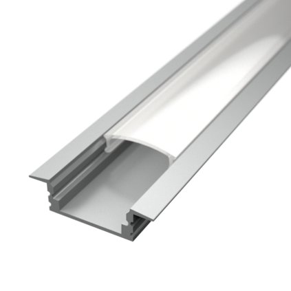 LED lišta zapustená - SIMPLE strieborná