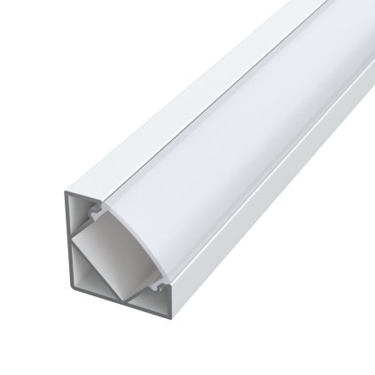 LED lišta ROHOVÁ SIMPLE - biela