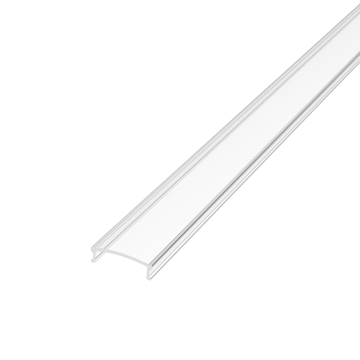 LEDprodukt Priehľadná krytka zaklapávacia pre SIMPLE zapustenú Dĺžka: 2m