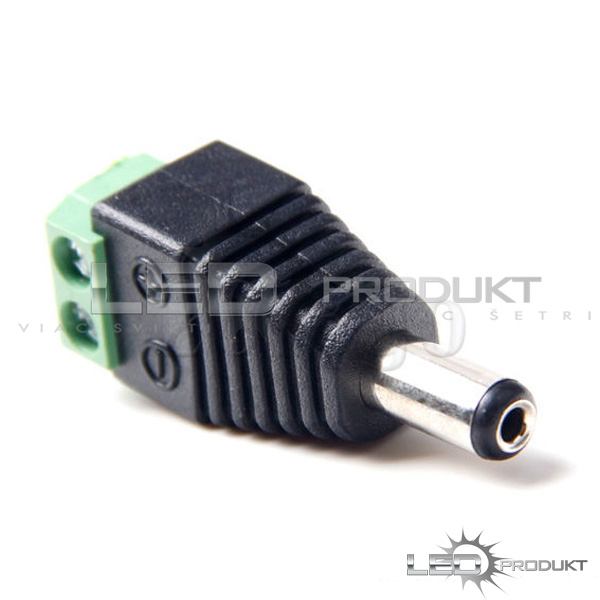LEDprodukt DC konektor - Samec