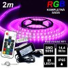 5644 2m ip65 vodeodolny 60led m rgb pasik rf1 kompletna sada