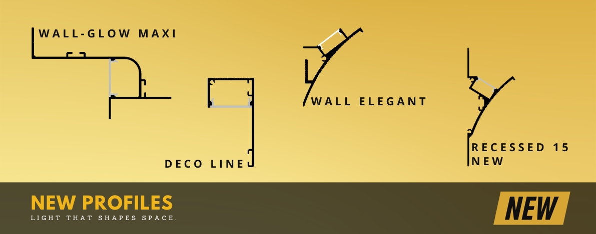 New aluminium profiles