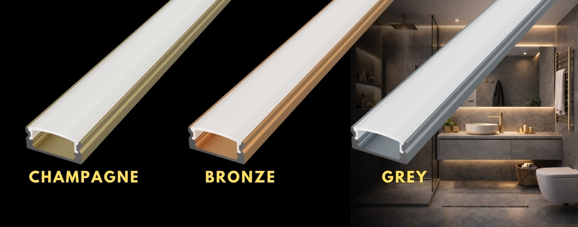 New profiles S1 - bronze, champagne anf grey