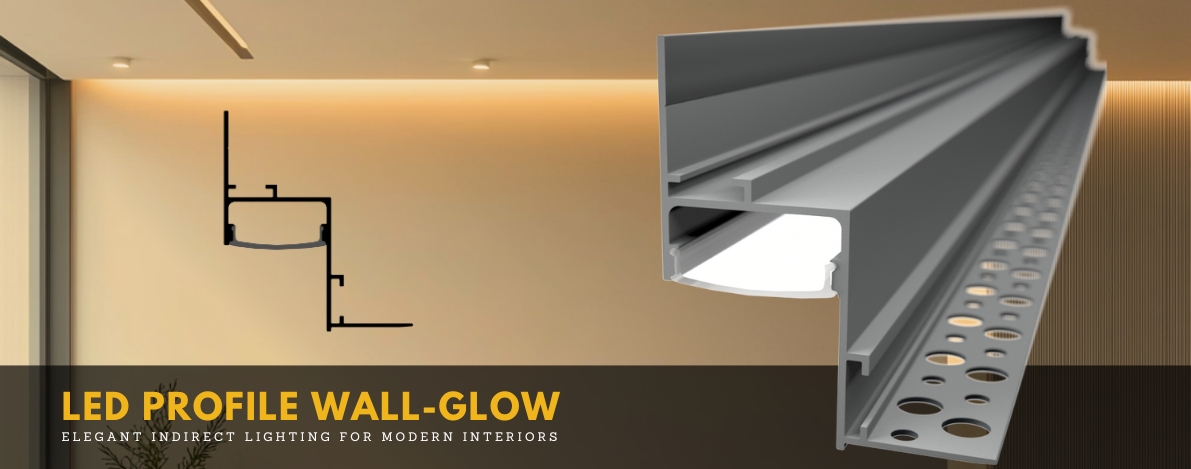 LED profile WALL-GLOW