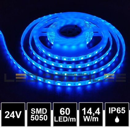 1566 5m led profi strip 24v 14 4w smd5050 60led m ip65 rgb 3yw