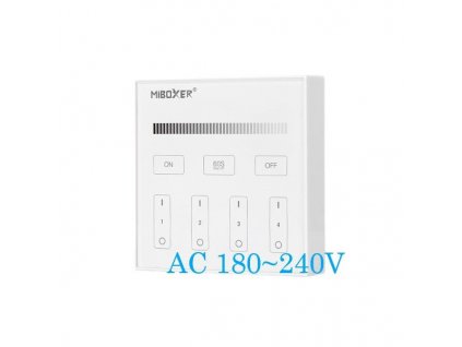 2049 2 4ghz 4 zone single color dimming panel remote controller
