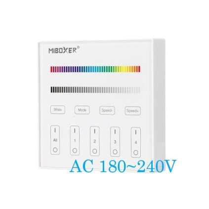 2055 2 4ghz 4 zone rgb rgbw panel remote controller