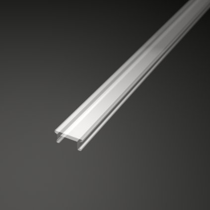 2m transparent cover for SLIM profiles