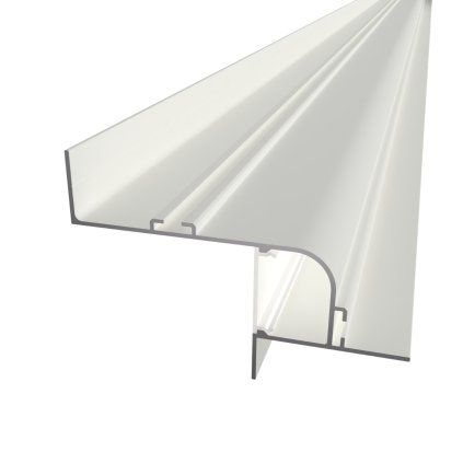 2m LED profile WALL-GLOW MAXI WHITE