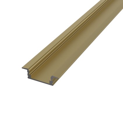2m LED profile RECESSED 1 CHAMPAGNE