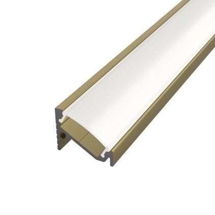 2m LED profile CORNER 6 CHAMPAGNE