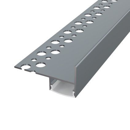 2m LED profile TILE-EDGE GREY