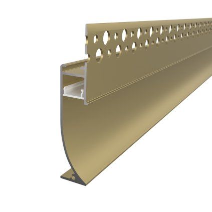 2m LED profile BASE-GLOW CHAMPAGNE