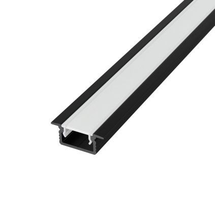 2m LED profile RECESSED 31 BLACK