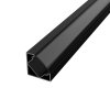 1m LED profile CORNER 1 BLACK