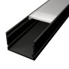 2m LED profile SURFACE 7 BLACK