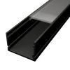 2m LED profile SURFACE 7 BLACK